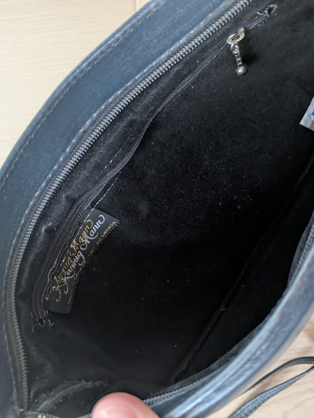 Vintage 80s Karnig Mann Handbag Made In Canada - Picture 3 of 6